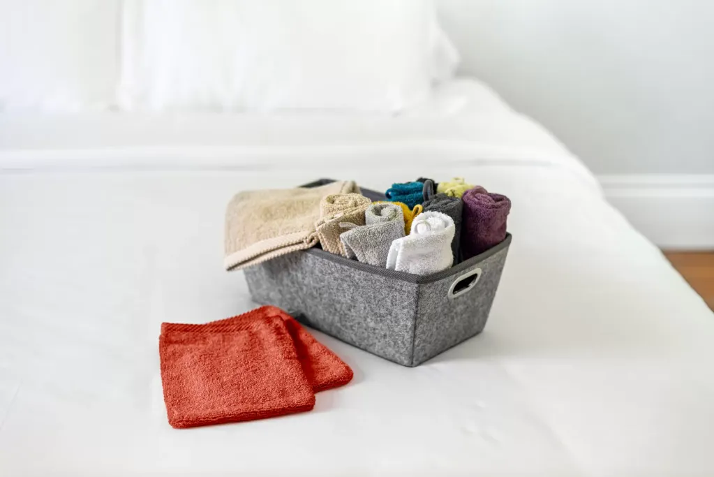 [AR02520] Gant de toilette QUIBERON (Terracotta)