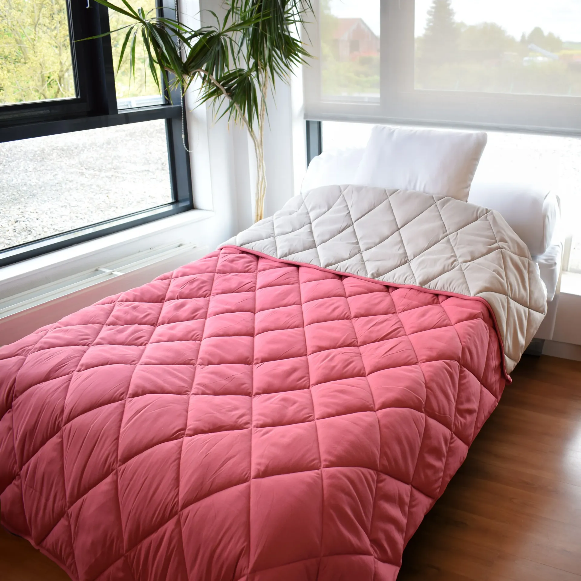 Couette Bicolore haute lavabilité