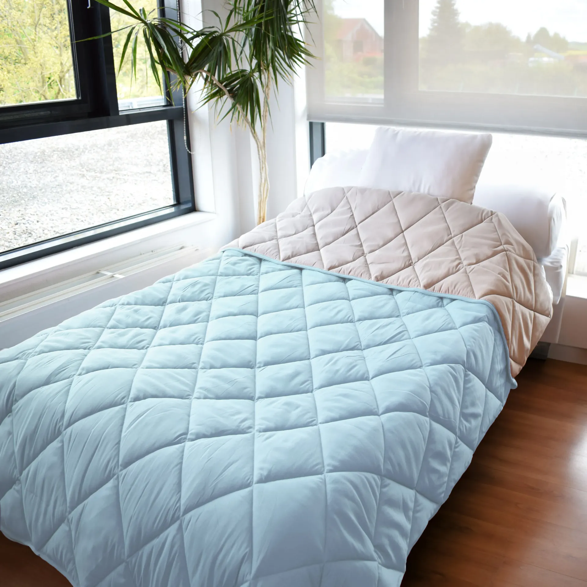 Couette Bicolore haute lavabilité