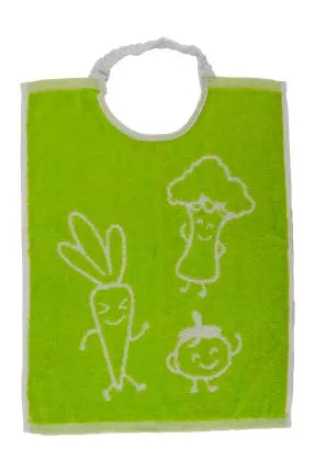 Bavoir à collerette Légumos