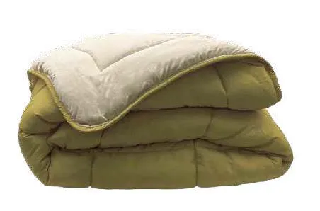 Couette Toronto microfibre (100x140, Olivio/Clay)