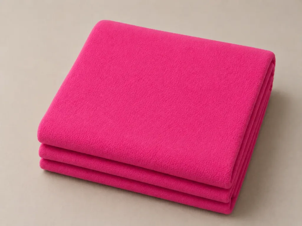 Couverture Poléco (Fuchsia, 100x150)