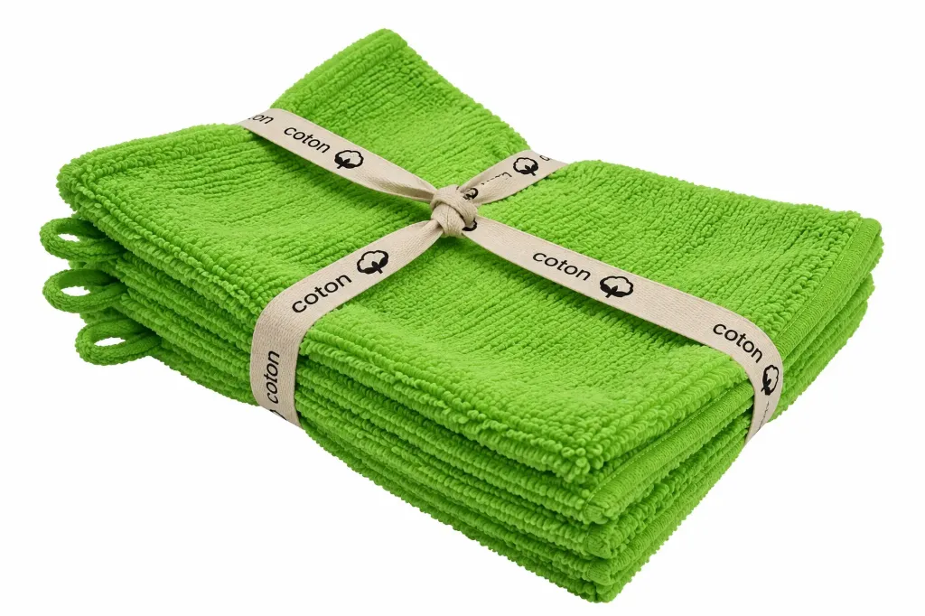 Gant de toilette microfibre (lot de 5)
