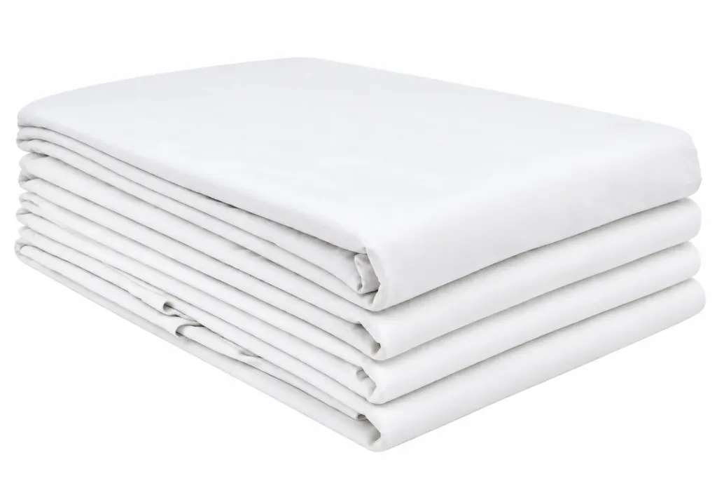 Drap plat polycoton couchette